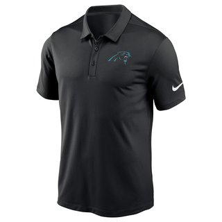 Nike NFL Team Logo Franchise Polo Carolina Panthers, schwarz - Gr. XL