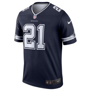 Nike NFL Legend Jersey Dallas Cowboys #21 Ezekiel Elliott, navy