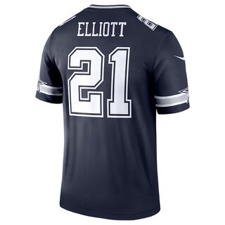 Nike NFL Legend Jersey Dallas Cowboys #21 Ezekiel Elliott, navy