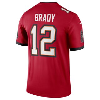 Nike NFL Legend Jersey Tampa Bay Buccaneers #12 Tom Brady, rot
