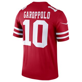 Nike NFL Legend Jersey San Francisco 49ers #10 Jimmy Garoppolo, rot