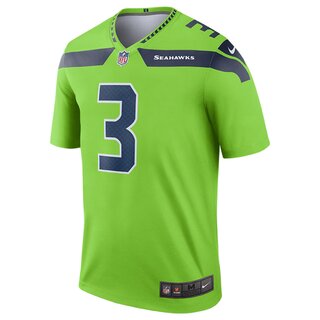 Nike NFL Legend Jersey Seattle Seahawks #3 Russell Wilson, grn