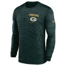 Nike NFL Velocity LS Sideline T-Shirt Green Bay Packers,...