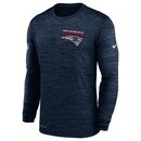 Nike NFL Velocity LS Sideline T-Shirt New England...