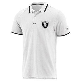 Fanatics NFL Enhanced Sport SS21 Polo Shirt Las Vegas Raiders, wei