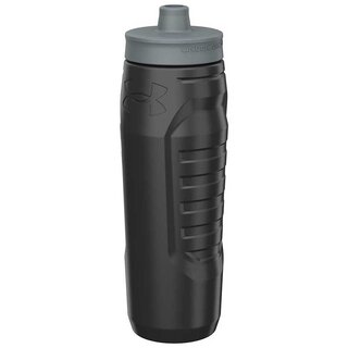 Under Armour Sideline Squeeze 0.95 Liter Water Bottle, UA 32oz Trinkflasche - schwarz