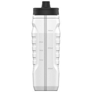 Under Armour Sideline Squeeze 0.95 Liter Water Bottle, UA 32oz Trinkflasche - white
