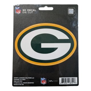 Green Bay Packers NFL Logo Aufkleber
