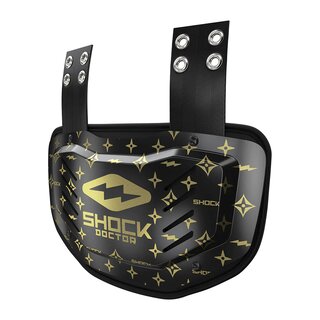 Shock Doctor Showtime Back Plate LUX Edition - black-gold