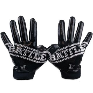 BATTLE Doom 1.0 Wide Receiver Handschuhe schwarz S