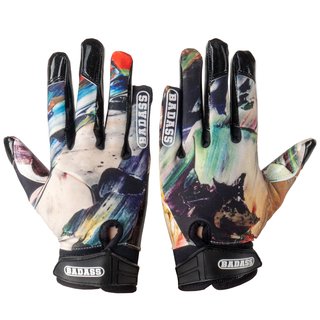 BADASS Art style American Football Receiver Gloves