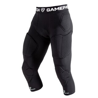 Gamepatch 3/4 with full protection underpant, 7 Pad Underpant - black