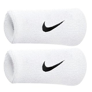 Nike Doublewide Wristbands, sweatbands - white