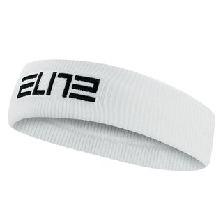 Nike Elite Headband, Schweiband - wei