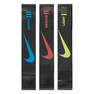 Nike Resistance Bands Mini 3er pack - Wiederstandsbnder verschiedene Strken 