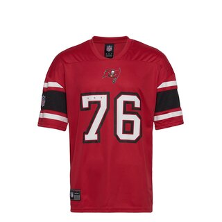 Fanatics NFL Poly Mesh Supporters Tampa Bay Buccaneers Jersey, rot - Gr. 2XL