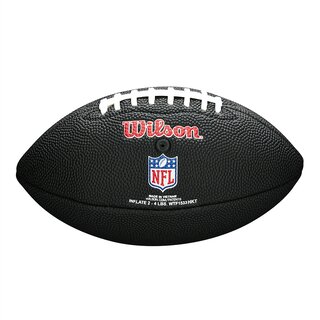 Wilson NFL San Francisco 49ers Logo Mini Football - schwarz, neues Design
