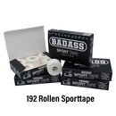 Teamaktion BADASS Sport Tape 3,8cm x 10m - wei, 192 Rollen