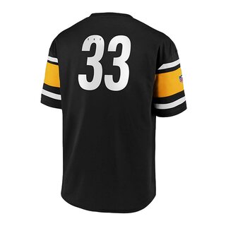 Fanatics NFL Poly Mesh Supporters Pittsburgh Steelers Jersey - black