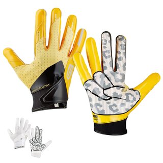 Grip Boost Cheetah Stealth 5.0 Peace American Football Receiver Gloves
