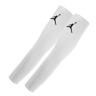 Nike Jordan Dri-FIT Football Sleeves - white size L/XL