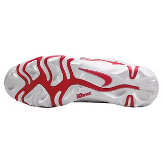 Nike Alpha Menace 3 Shark (CV0582) American Football All Terrain Schuhe - white red 43 EU