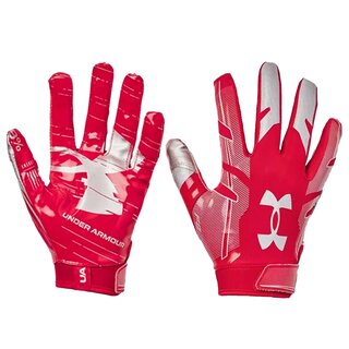 Under Armour F8 Gloves - red size M