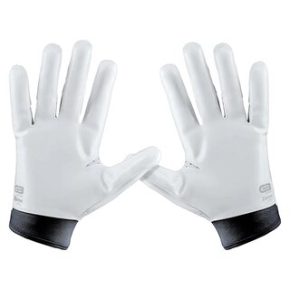 Grip Boost Stealth 5.0 Dual Color American Football Receiver Gloves - black/white size S