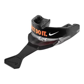 Nike Force JUST DO IT Mouthguard + quick-release Strap - schwarz