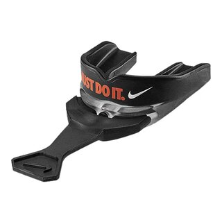 Nike Alpha JUST DO IT Mouthguard + quick-release Strap - schwarz