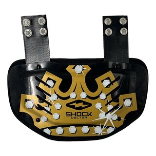 Shock Doctor Showtime Back Plate -  Gold Crown