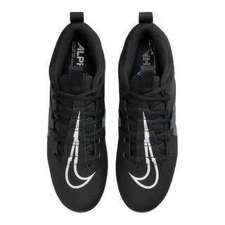 Nike Alpha Menace Varsity 3 CV0586 010 Rasen Footballschuhe, schwarz-grau