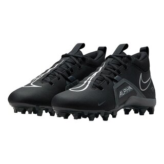 Nike Alpha Menace Varsity 3 CV0586 010 Rasen Footballschuhe, schwarz-grau Gr.13 US