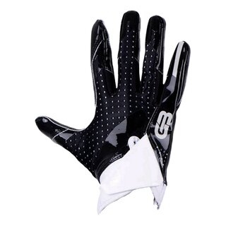 Grip Boost Stealth 5.0 American Football Receiver Youth Gloves - Black size YS