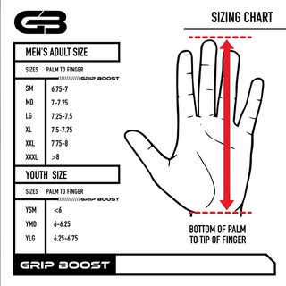 Grip Boost Stealth 5.0 American Football Receiver Youth Handschuhe - Weiß Gr.YL