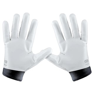 Grip Boost Stealth 5.0 Dual Color American Football Receiver Handschuhe - weiß/gold Gr.M