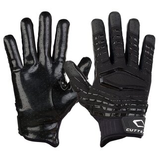 Cutters CG10620 Gamer 5.0 lightly padded Football Gloves - black size S