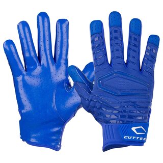 Cutters CG10620 Gamer 5.0 lightly padded Football Gloves - royal size 3XL