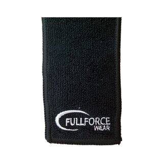 12 x Full Force American Football Towel, Football Field Towel, extra lang schwarz
