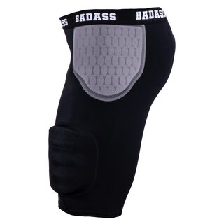 BADASS Power 5-Pad Unterhose - schwarz/grau