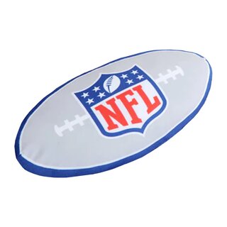 NFL contour cushion with NFL Shield logo - 36cm x 22cm x 2,5cm Grey-Navy