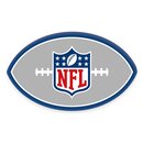 NFL contour cushion with NFL Shield logo - 36cm x 22cm x...
