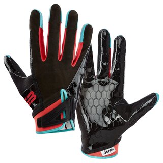 Grip Boost DNA 2.0 Receiver Gloves with Engineered Grip - black-colorful S