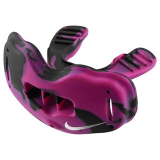 Nike Alpha Lip Protector Mouthguard + quick release Strap - black-pink
