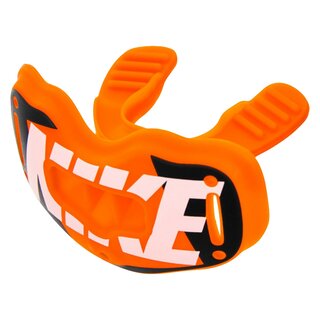 Nike Alpha Lip Protector Mouthguard + quick release Strap - orange-white
