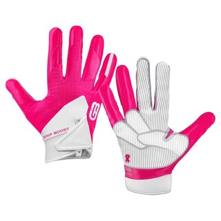 Grip Boost Peace Stealth 5.0 Football Receiver Gloves - pink