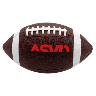 American Football Junior Ball with AFCVT & ASV logos, Junior Training Football - Junior size 6