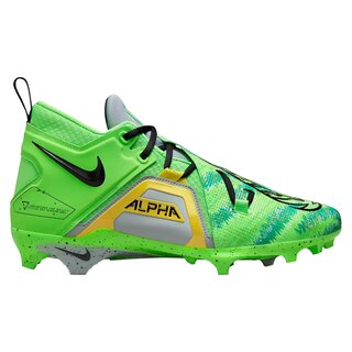 Nike Alpha Menace Pro 3 FB8442 Cleats - neon-green