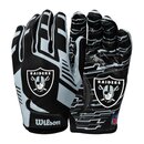 Wilson NFL Stretch Fit Adult Receiver Gloves - Team Las...