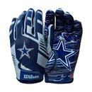 Wilson NFL Stretch Fit Adult Receiver Gloves - Team...